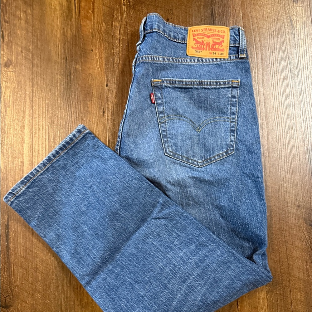 Levi's Dark Blue Relaxed Fit Jeans